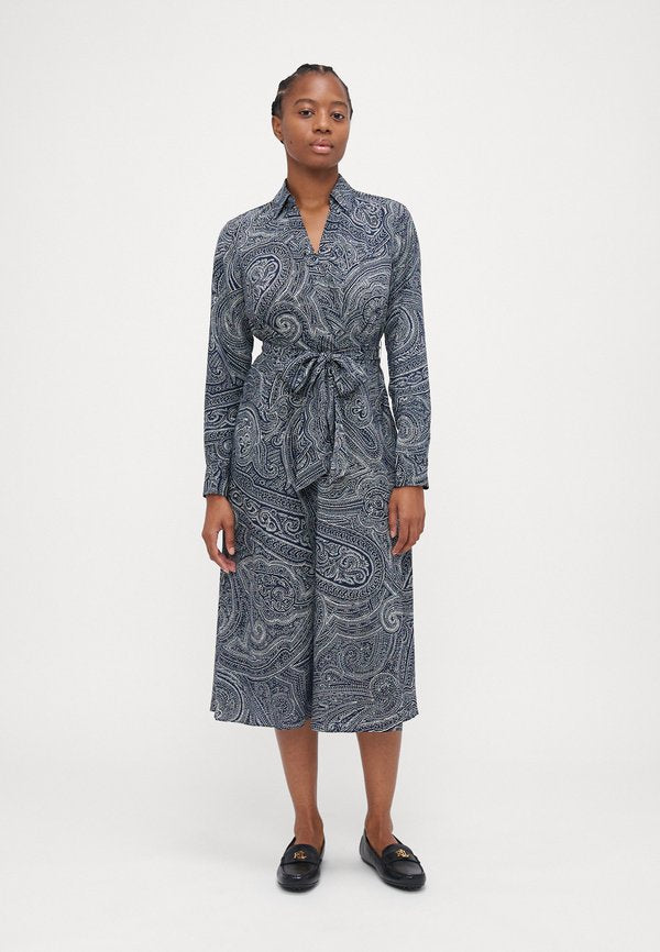 Lauren Ralph Lauren Petite ROWELLA LONG SLEEVE DAY DRESS