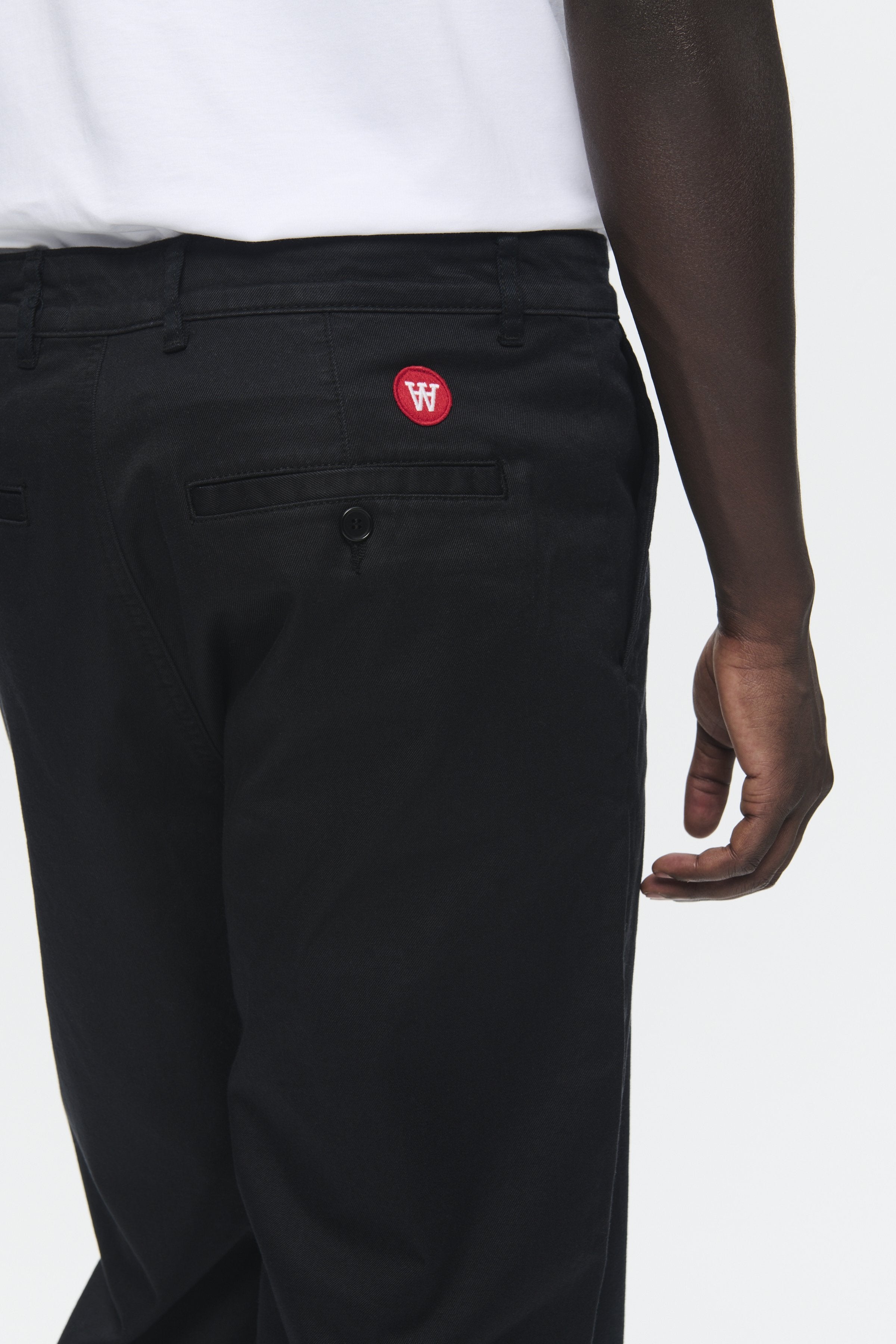 WOOD WOOD WWSILAS TWILL STRAIGHT LEG