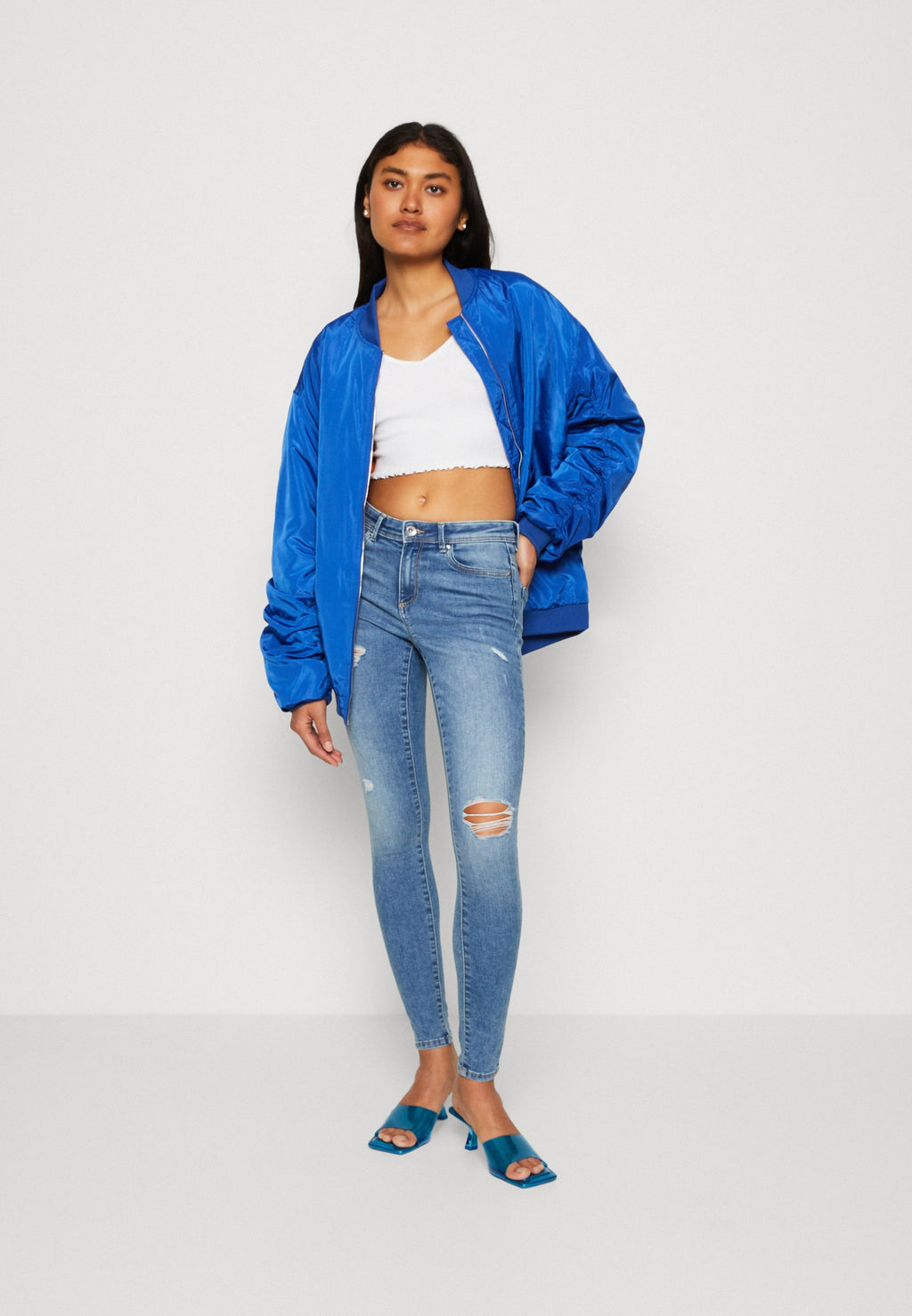 ONLY Skinny fit ONLWAUW Mid waist