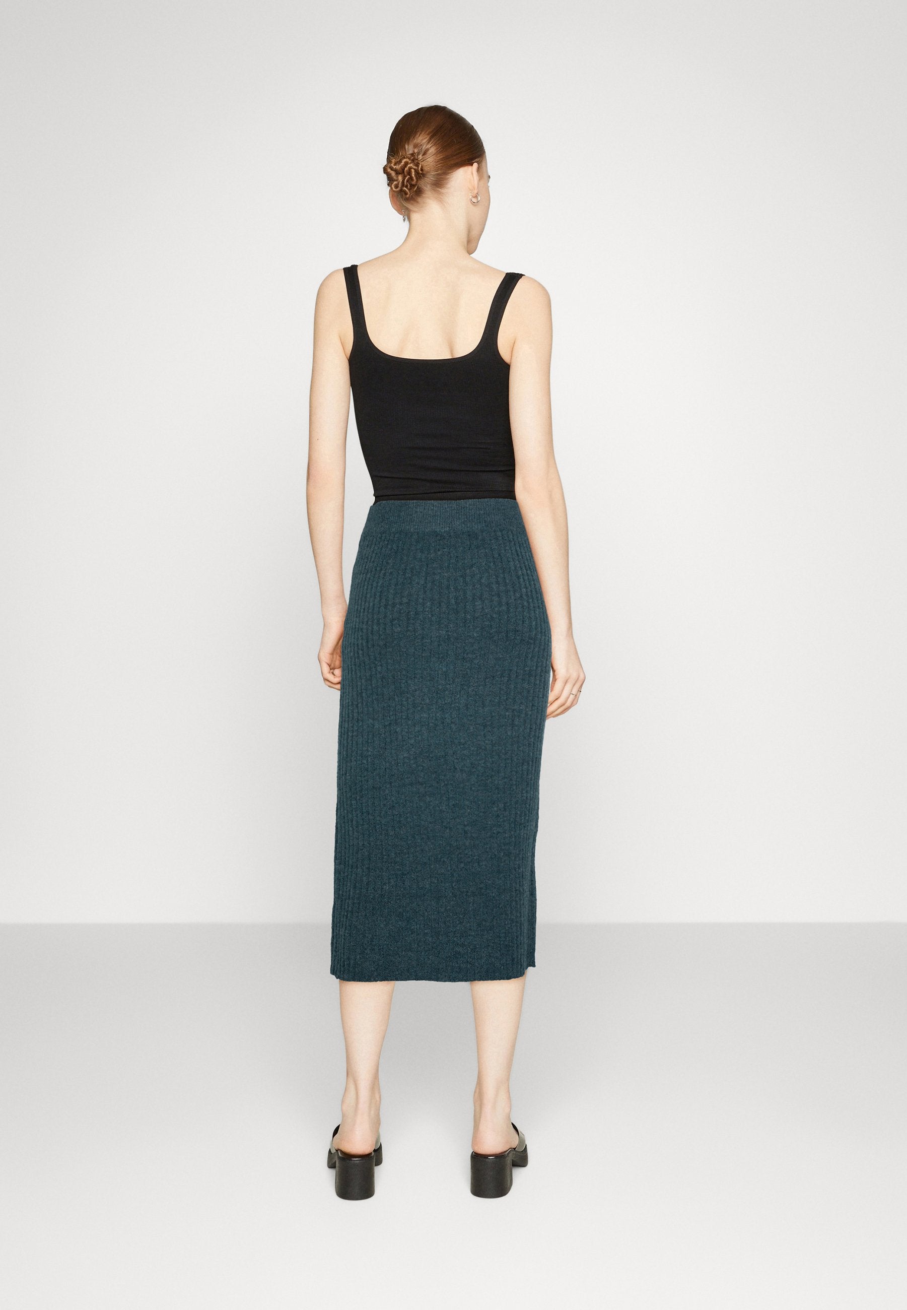 Pieces PCJOSE MIDI SLIT SKIRT