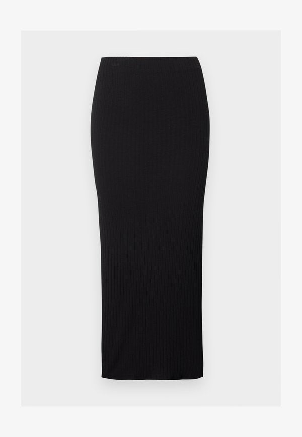 Vero Moda VMRUBY Mid waist Long - Pencil skirt - black