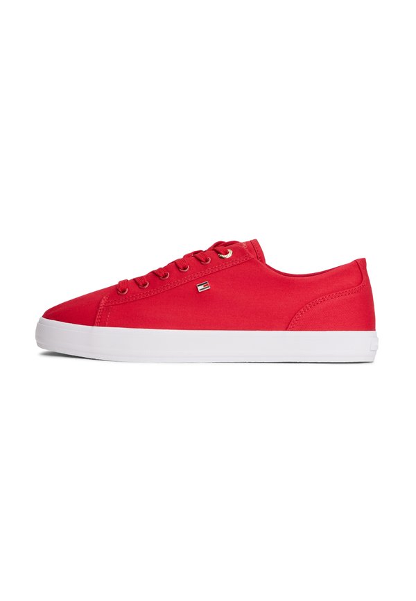 Tommy Hilfiger ENAMEL FLAG CANVAS TRAINERS