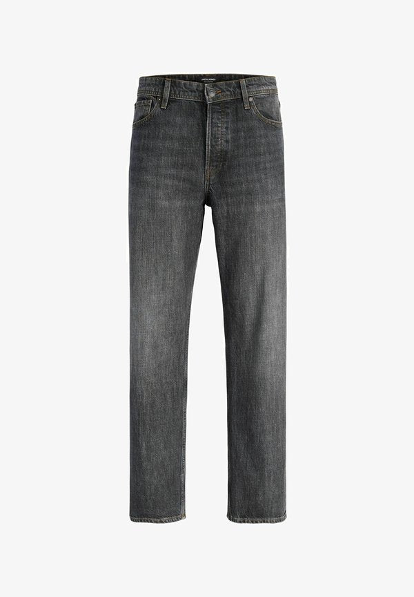 Jack & Jones STRAIGHT FIT JEANS JJITED JJCLASSIC SQ 397 LN STRAIGHT FIT JEANS - Straight leg jeans - black denim