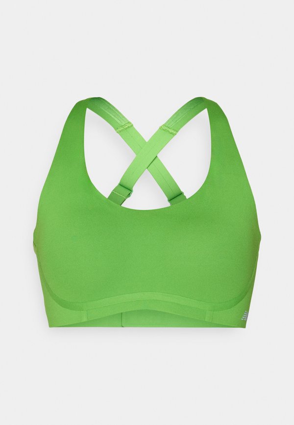 New Balance High support sports bra - alpine green