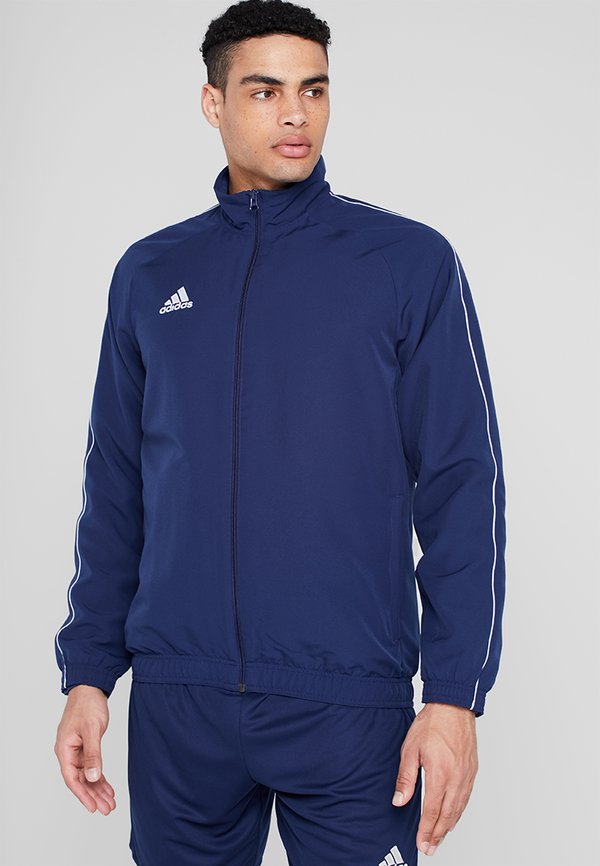 adidas Performance CORE 18 PRE TEAM - Training jacket - dark blue/white