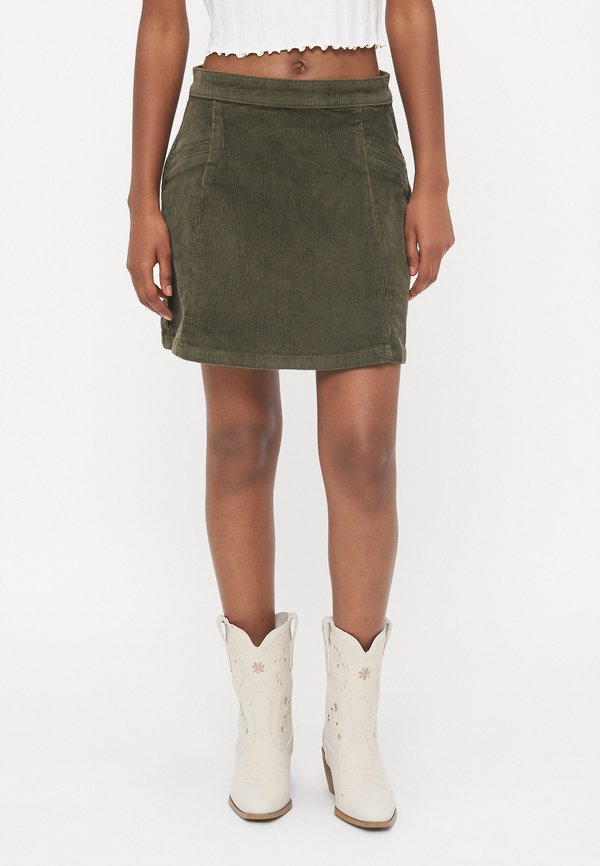 Vero Moda Petite VMKATA SHORT SKIRT  - A-line skirt - grape leaf