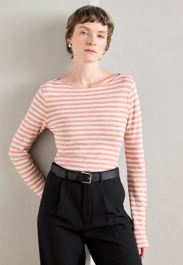 Marc O'Polo LONG SLEEVE BOAT NECK STRIPED