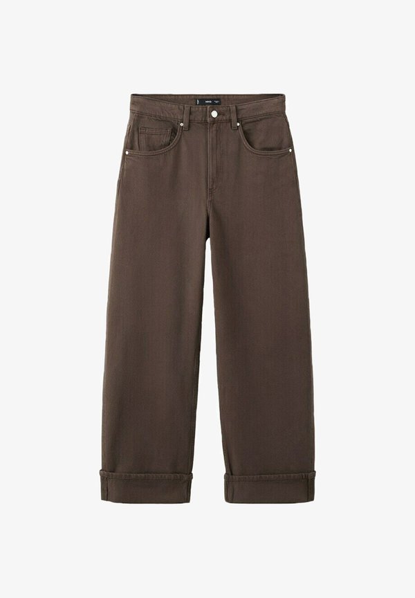 Mango Relaxed fit jeans - brown
