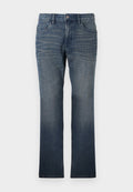 TOM TAILOR MARVIN  - Straight leg jeans - dark stone wash denim