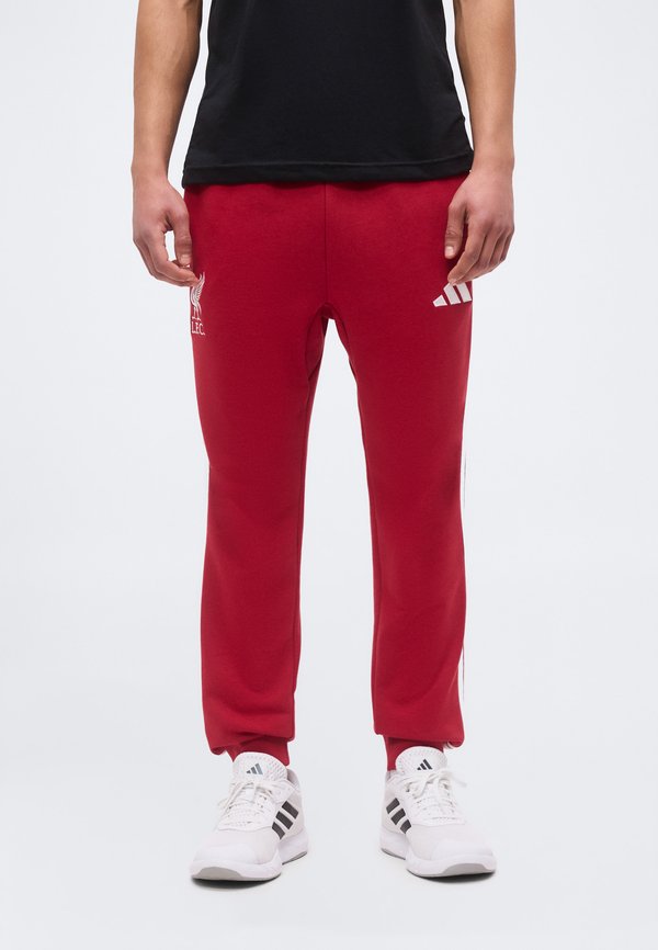 adidas Performance LIVERPOOL FC DNA PANTS - Club wear - active maroon