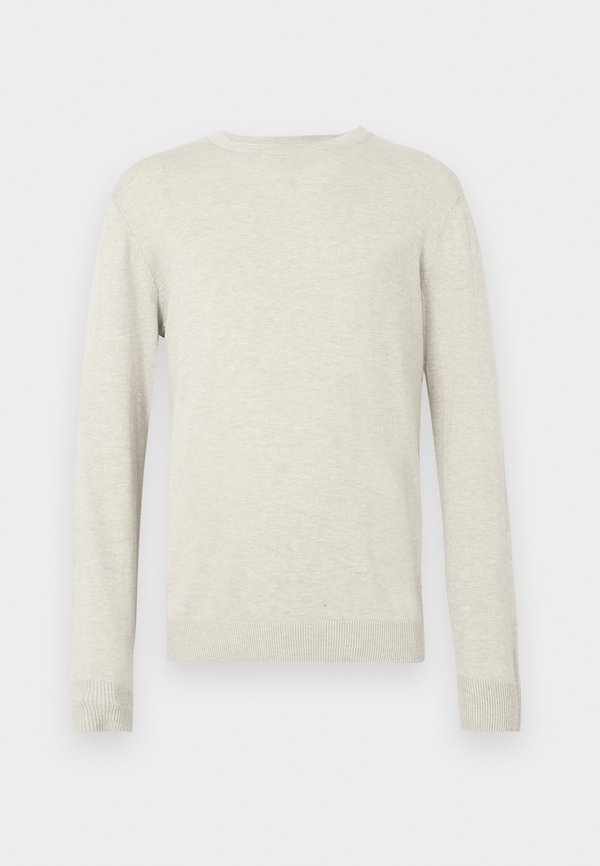 Jack & Jones Knitted Plain Knitted - Jumper - oatmeal