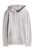 FLAG EMBROIDERY TERRY DRAWSTRING HOODY Media 1