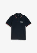 TOM TAILOR Print T-shirt - sky captain blue
