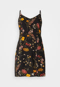 Vero Moda Petite VMEASY SINGLET SHORT DRESS  - Day dress - black