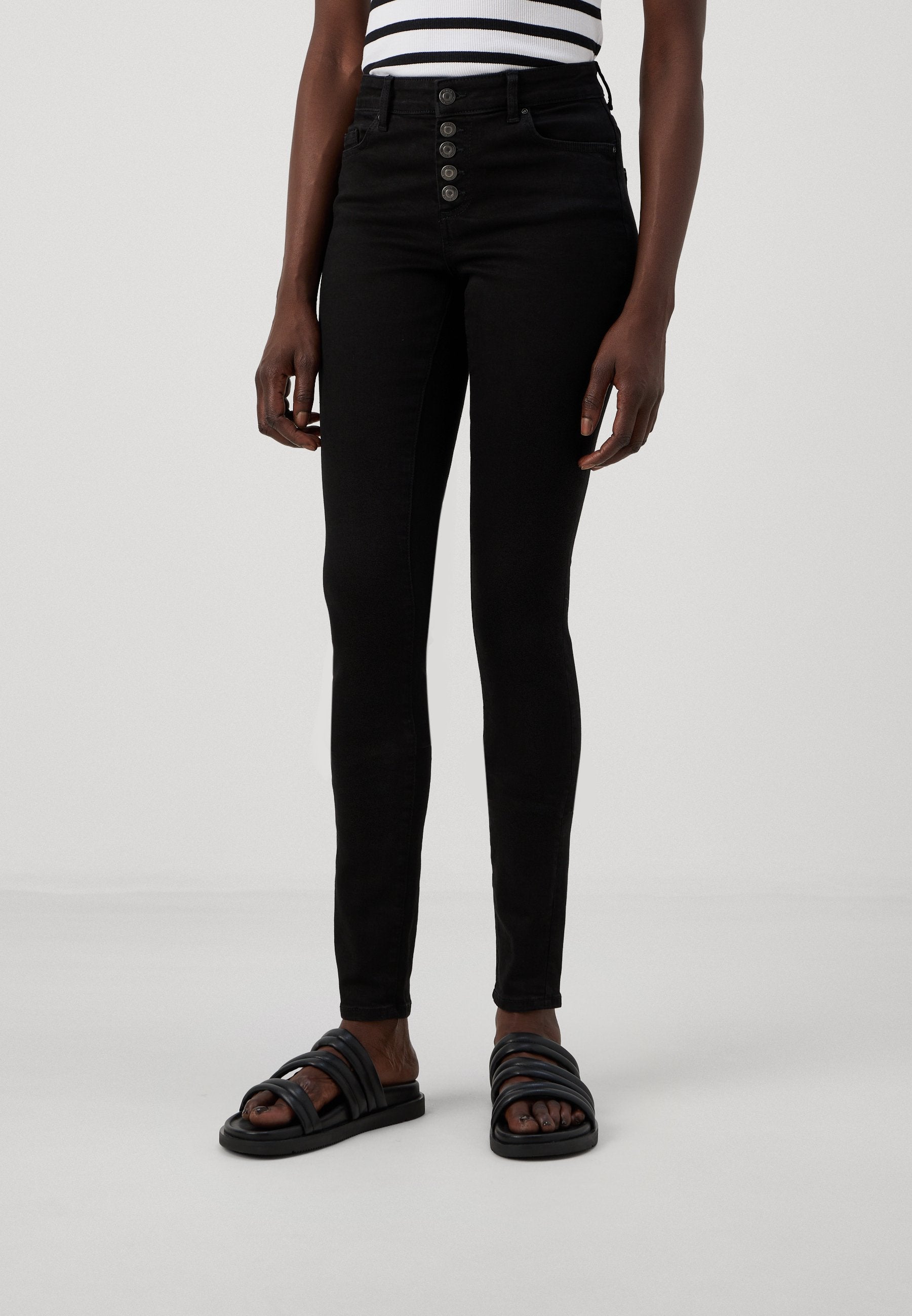Skinny fit ONLHUSH Mid waist Media 3