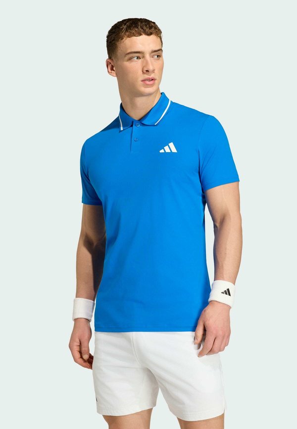 adidas Performance CLIMACOOL FREELIFT POLO  PRO - Polo shirt - glow blue