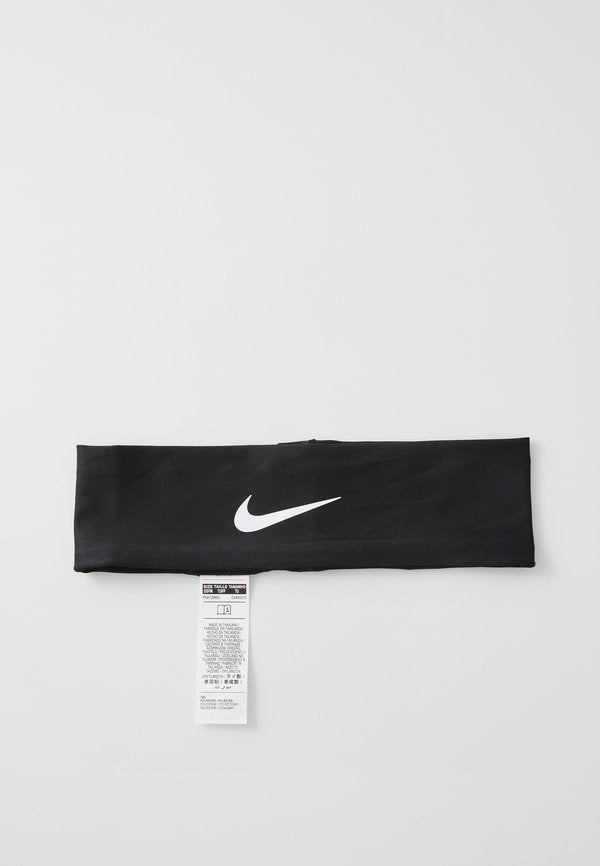 Nike Performance FURY CLASSIC HEADBAND - Sweatband - black/white