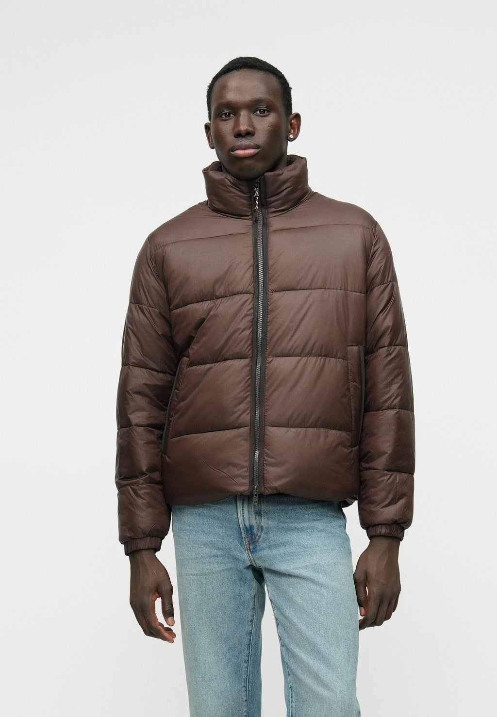 Abercrombie & Fitch AIRCLOUD MOCK PUFFER