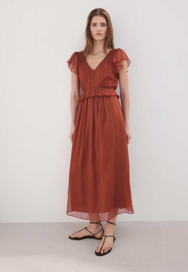 Mango ADULT - Maxi dress - orange