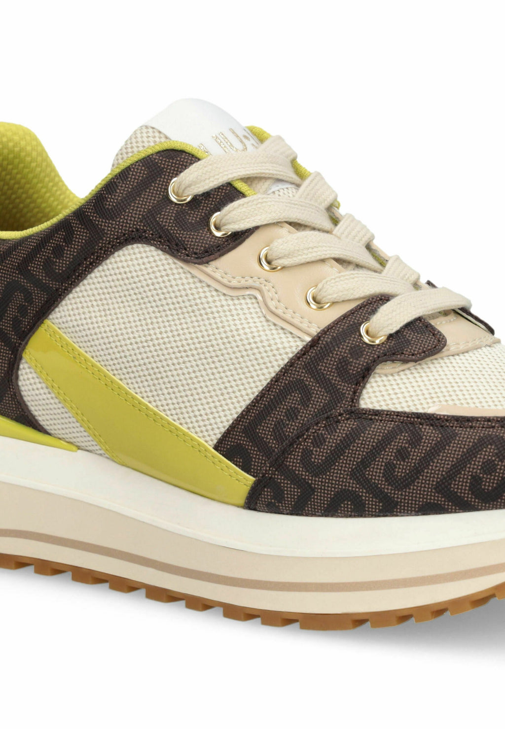 LIU JO SNEAKERS WITH MONOGRAM PRINT