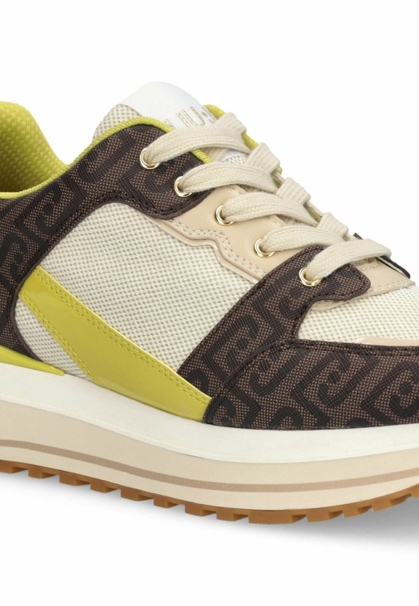 LIU JO SNEAKERS WITH MONOGRAM PRINT