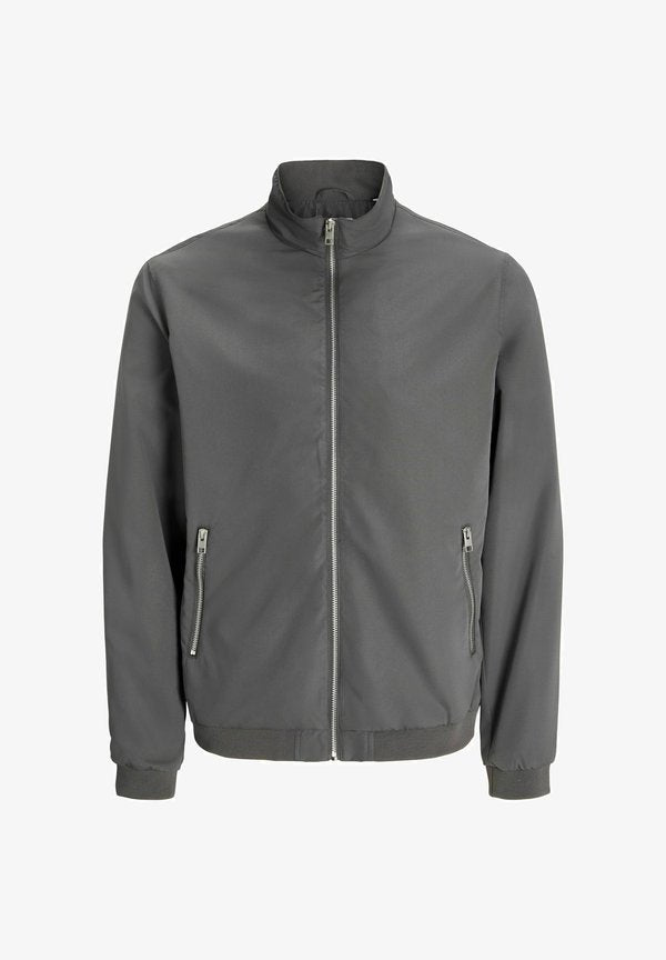 Jack & Jones JJERUSH HARRINGTON - Bomber Jacket - castlerock