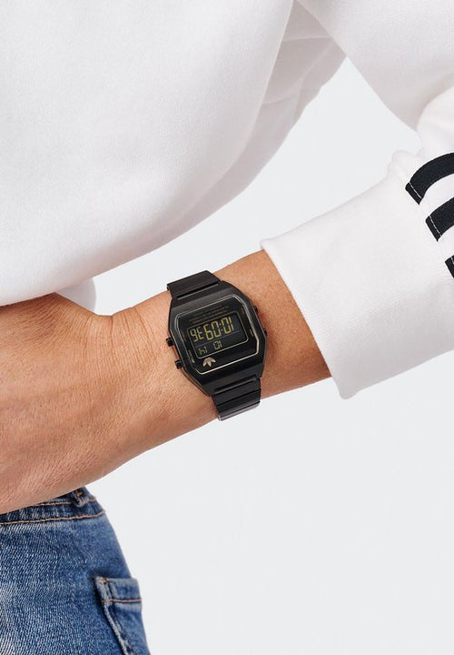 adidas Originals DIGITAL TWO - Digital watch - black