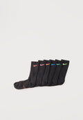 Nike Performance UNISEX 6 PACK - Sports socks - black