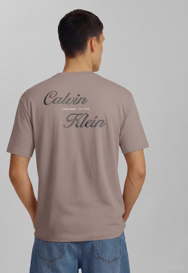 Calvin Klein Jeans 30S CALVIN KLEIN T-SHIRT - Print T-shirt - atmosphere