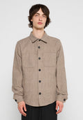 OVERSHIRT SMALL CHECK BEIGE Media 1