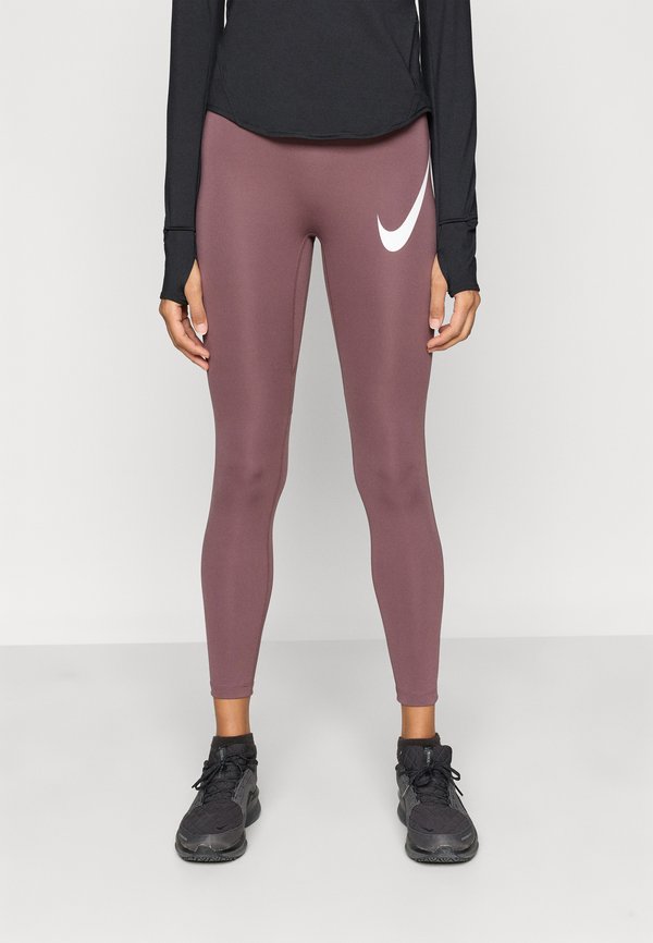Nike Performance TEMPO - Running tights - tattoo/reflective silver-coloured/white