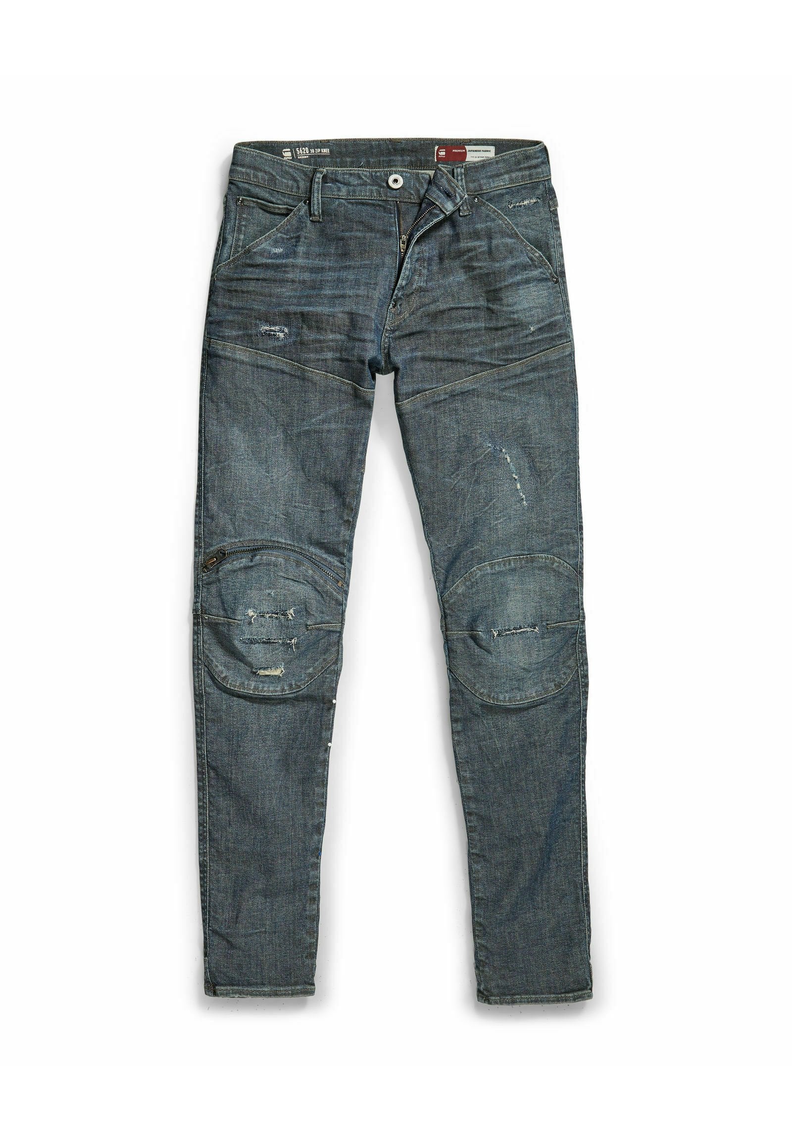 G-STAR 5620 3D ZIP KNEE SKINNY