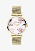 s.Oliver SOFT CONNECTION - Watch - gold-coloured