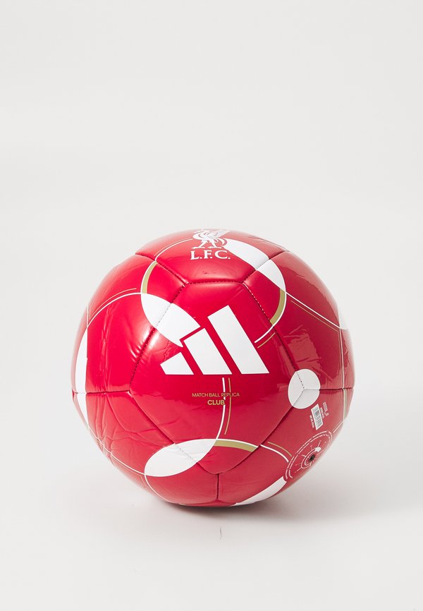 adidas Performance LIVERPOOL FC CLUB BALL HOME - Club wear - strawberry red/white/bold gold-coloured