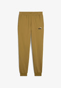 Puma ESSENTIALS 2 COLOUR NO.1 LOGO JOGGING - Tracksuit bottoms - honey butter
