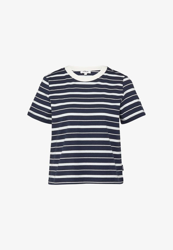 s.Oliver T-SHIRT - Print T-shirt - navy