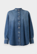 STAND COLLAR SHIRT Media 1
