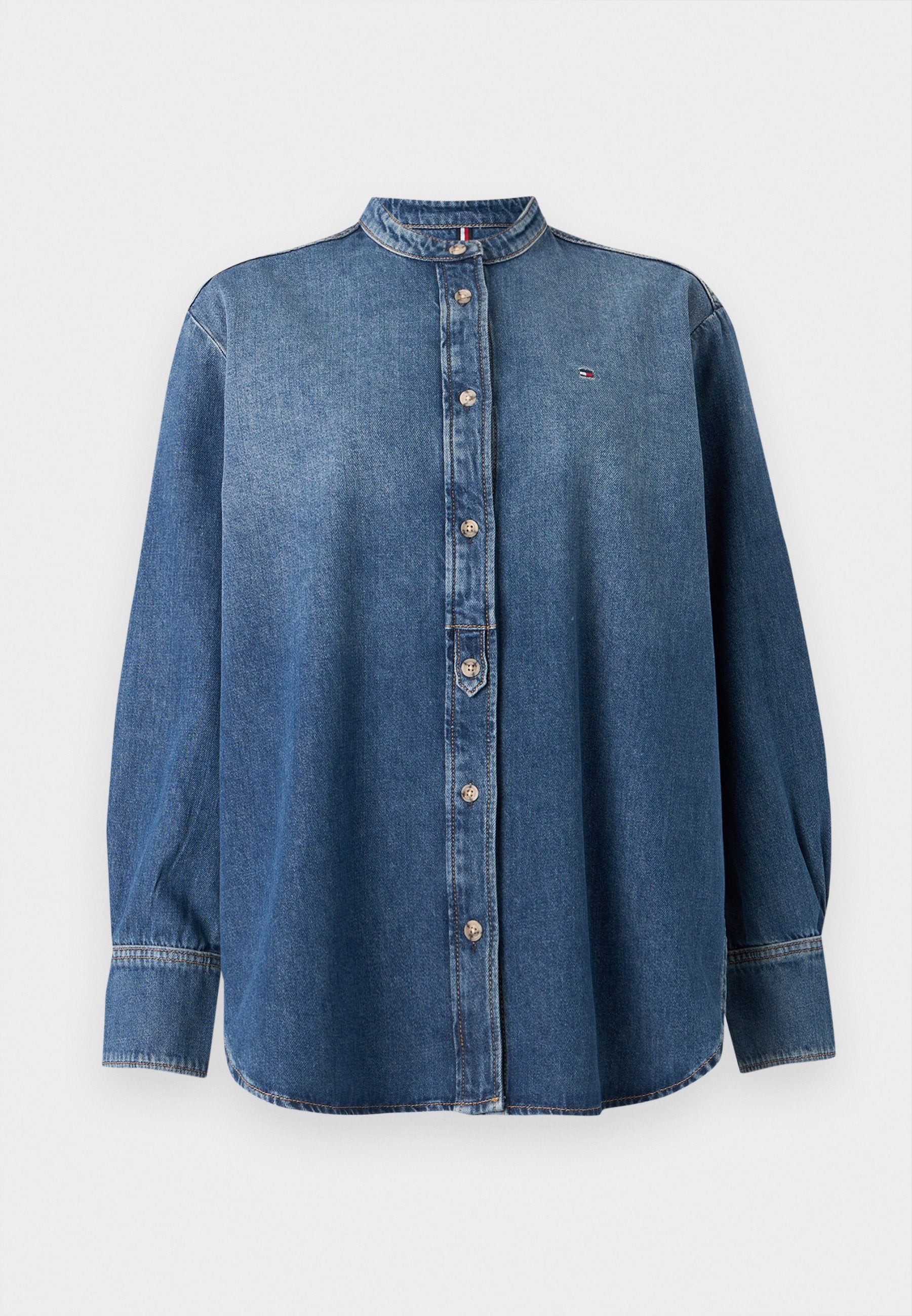 STAND COLLAR SHIRT Media 1