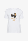 s.Oliver T-SHIRT - Print T-shirt - weiß