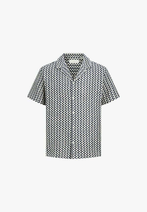 Jack & Jones Resort Relaxed Fit - Shirt - sky captain
