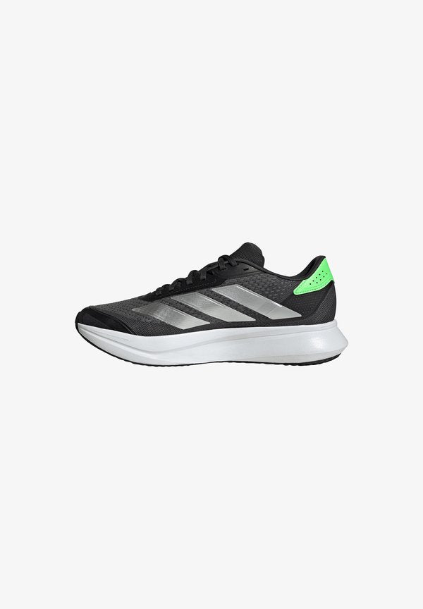 adidas Performance Road running shoes - carbon   silver met   lime burst