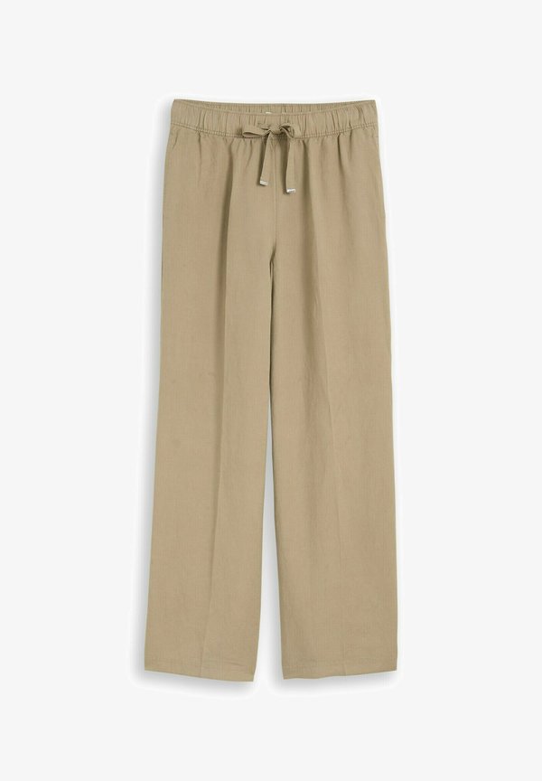 TOM TAILOR Trousers - silver olive