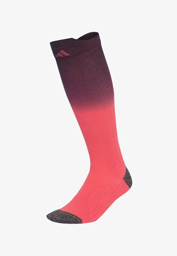adidas Performance ADIDAS PERFORMANCE RUNNING COMFY CALF SOCK DIPDYE UNISEX - Knee high socks - pure turbo   pure turbo