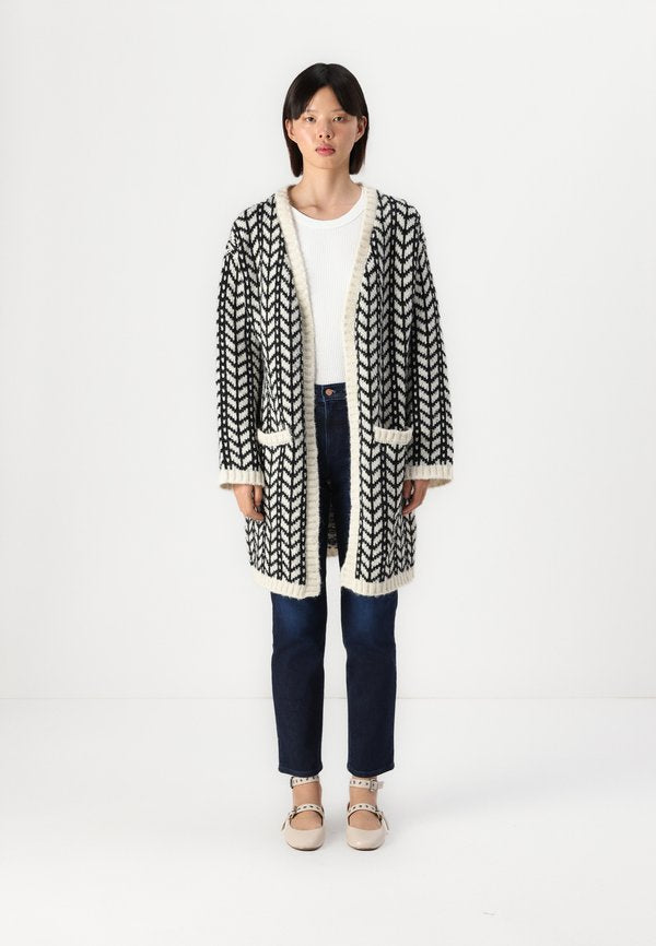 Vero Moda VMCORETTA LONG OPEN CARDIGAN