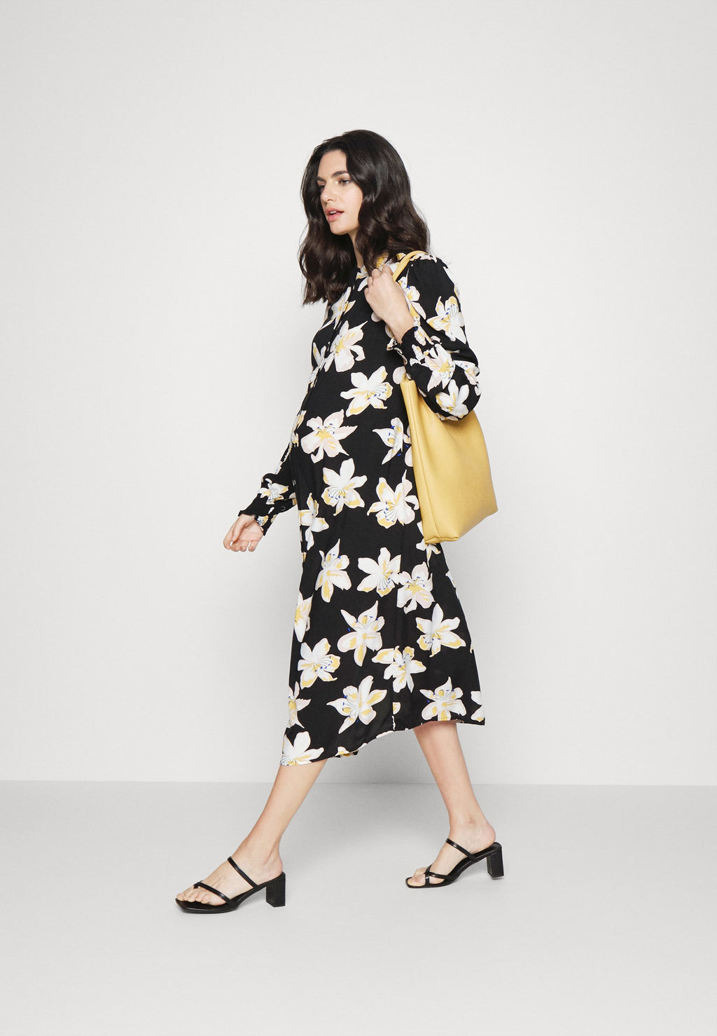 Pieces Maternity PMSUGI MIDI DRESS