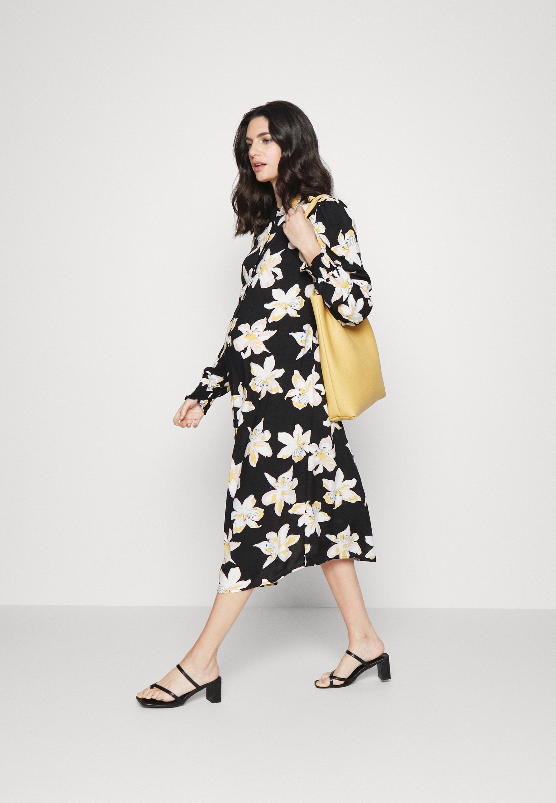 Pieces Maternity PMSUGI MIDI DRESS