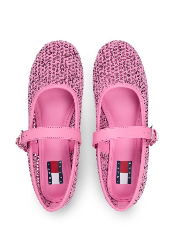 Tommy Jeans KNIT STRAP BALLERINAS