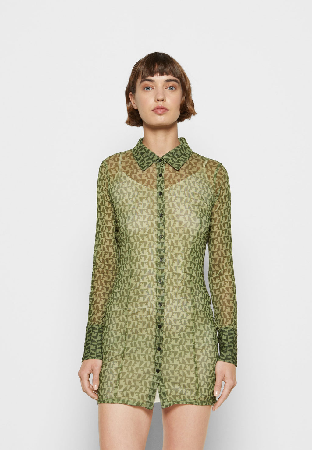 iets frans... SHARON MONOGRAM DRESS