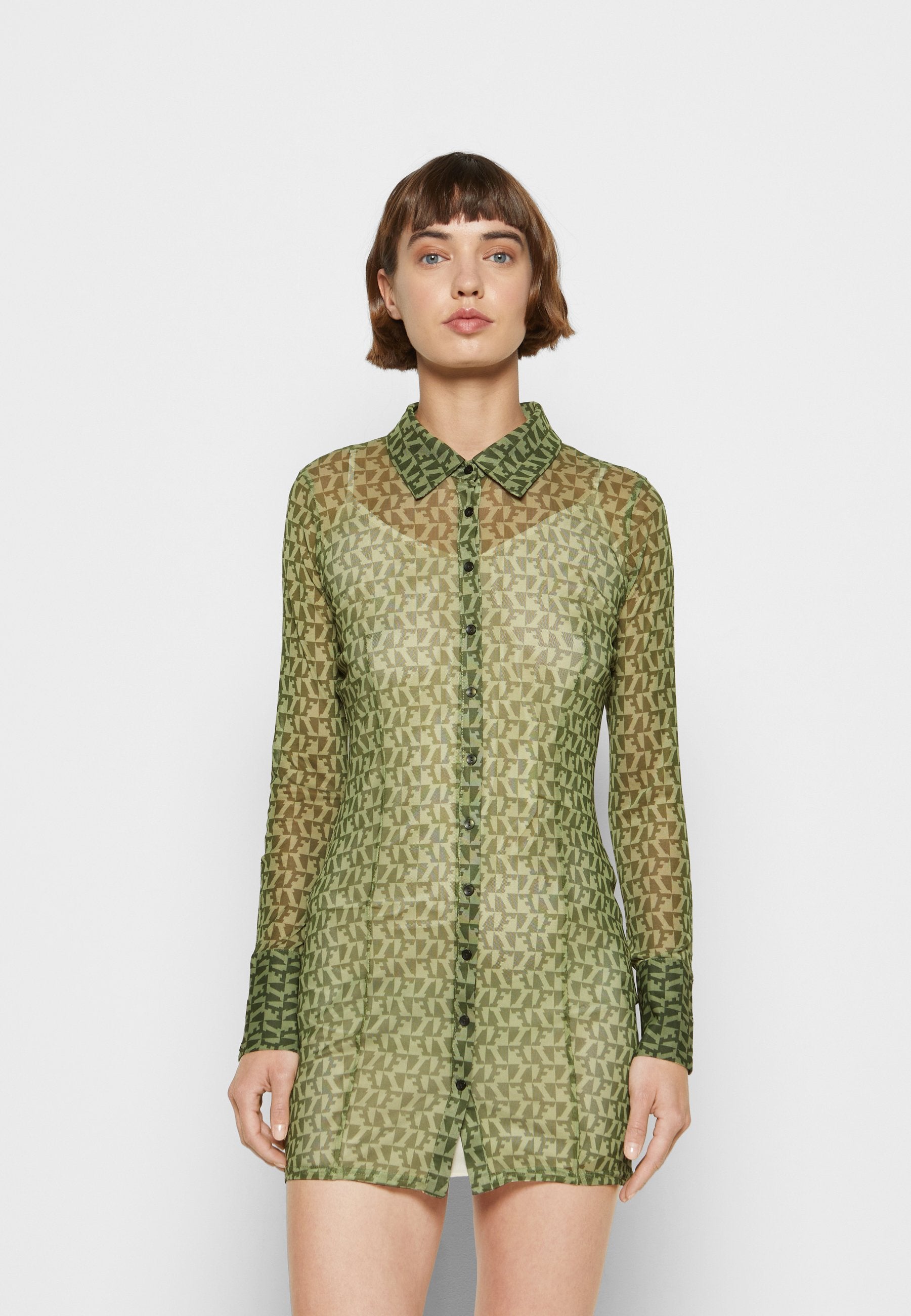 iets frans... SHARON MONOGRAM DRESS