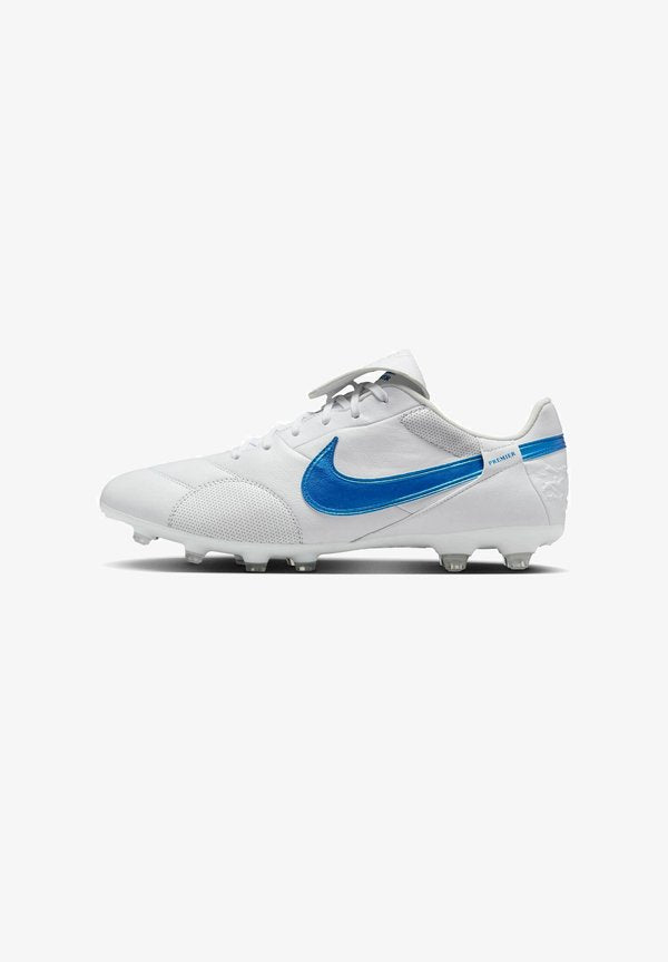 Nike Performance PREMIER III - Firm-ground football boots - weiss   blau